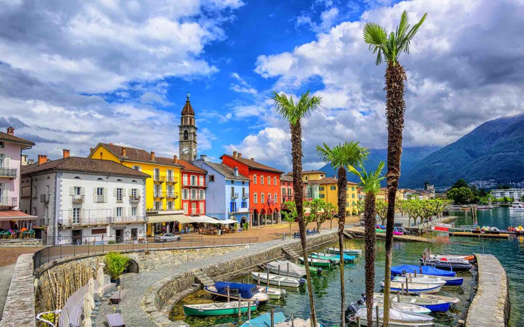 Ascona, Switzerland - Scenic Beauty by Lake Maggiore
