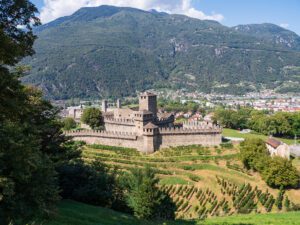 Historic Castle of Bellizona in Switzerland - Explore the Rich Cultural Heritage and Architecture of the Region
