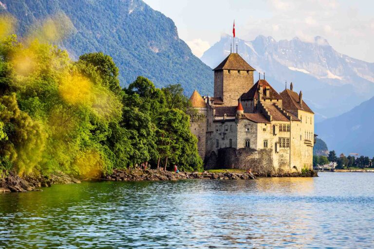 Historic Chillon Castle in Switzerland - Explore the Rich Cultural Heritage and Scenic Views of Lake Geneva