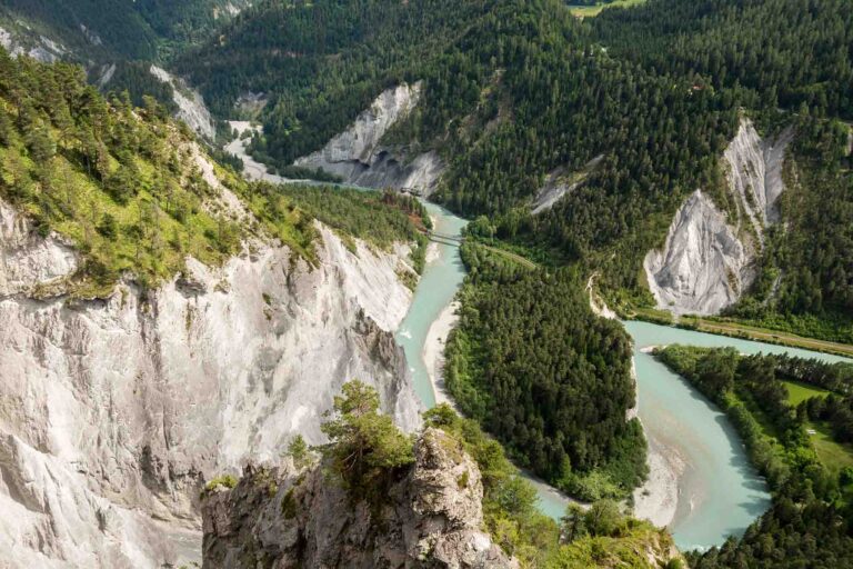 Breathtaking Swiss Grand Canyon - Marvel at the Spectacular Natural Beauty of the Swiss Landscape