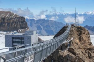 Glacier 3000 - Majestic Alpine Glacier and Panoramic Mountain Views