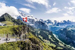 Scenic Männlichen in Switzerland - Enjoy the Breathtaking Views and Alpine Beauty of the Swiss Alps