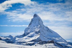 Iconic Matterhorn in Switzerland - Marvel at the Majestic Beauty and Famous Peak of the Swiss Alps