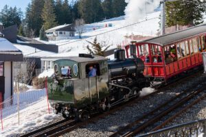 Mount Rigi Cogwheel - Scenic Cogwheel Train Journey to the 'Queen of the Mountains