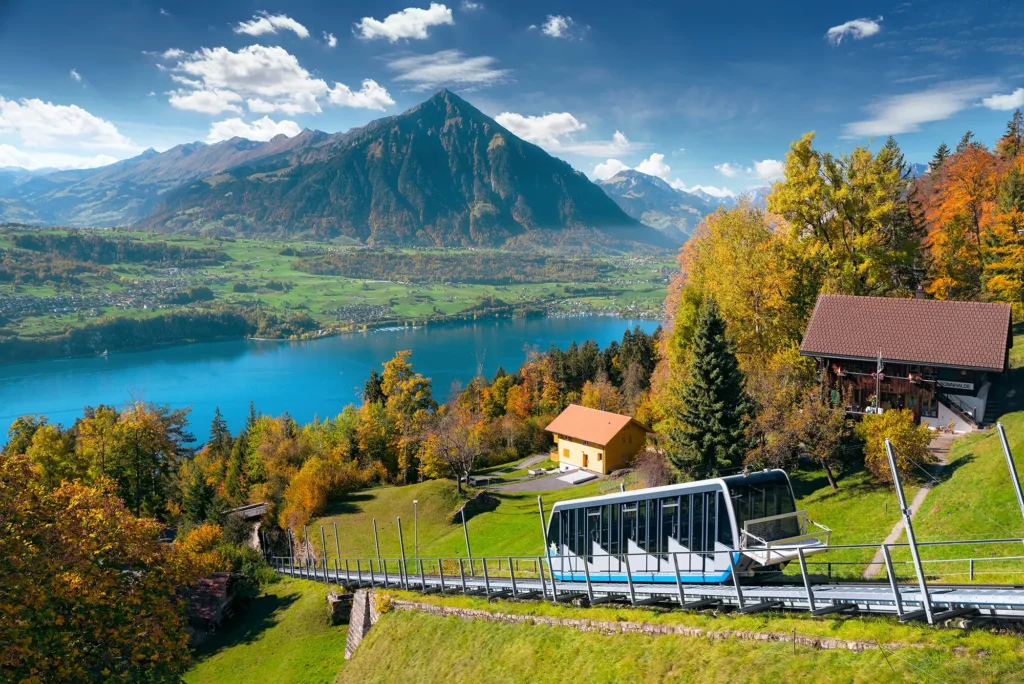 Niesen Mountain Funicular - Alpine Adventure and Panoramic Views in Switzerland