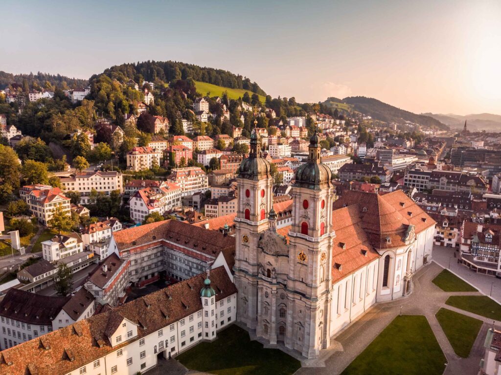 St. Gallen, Switzerland - Historic Abbey and Quaint Old Town