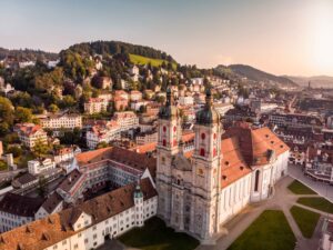St. Gallen, Switzerland - Historic Abbey and Quaint Old Town