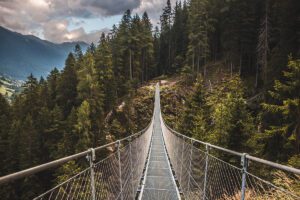 Adventurous Tibetan Bridge - Experience the Thrill of Crossing the Suspension Bridge and Scenic Canyon Views
