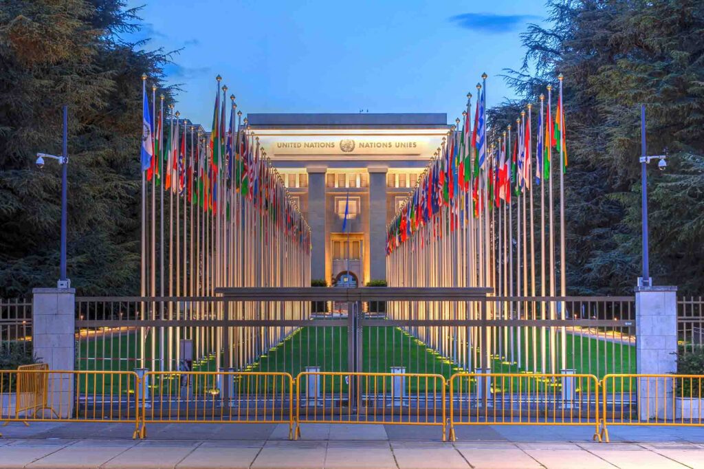 Distinguished UN Headquarters in Switzerland - Explore the Global Diplomacy and Humanitarian Efforts of the United Nations