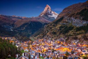 Zermatt Village - Swiss Alpine Charm and Matterhorn View