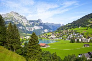 Engelberg: A picturesque mountain resort town nestled in the Swiss Alps, offering stunning landscapes and a wealth of outdoor activities.