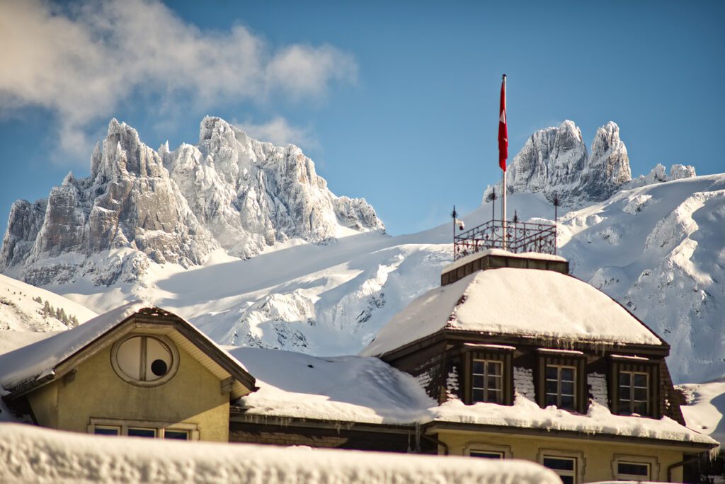 Engelberg Ski Resort: A winter wonderland nestled in the Swiss Alps, offering thrilling slopes and scenic mountain vistas.