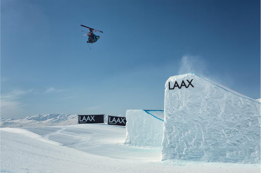 Laax: A stunning Swiss resort area renowned for its ski slopes, scenic beauty, and outdoor recreational activities.