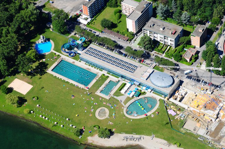 Lively Lido Locarno in Switzerland - Enjoy the Relaxing Beachside Atmosphere and Scenic Lake Views