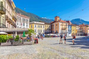 Locarno: A picturesque town nestled on the shores of Lake Maggiore, known for its scenic beauty, historic landmarks, and vibrant culture.