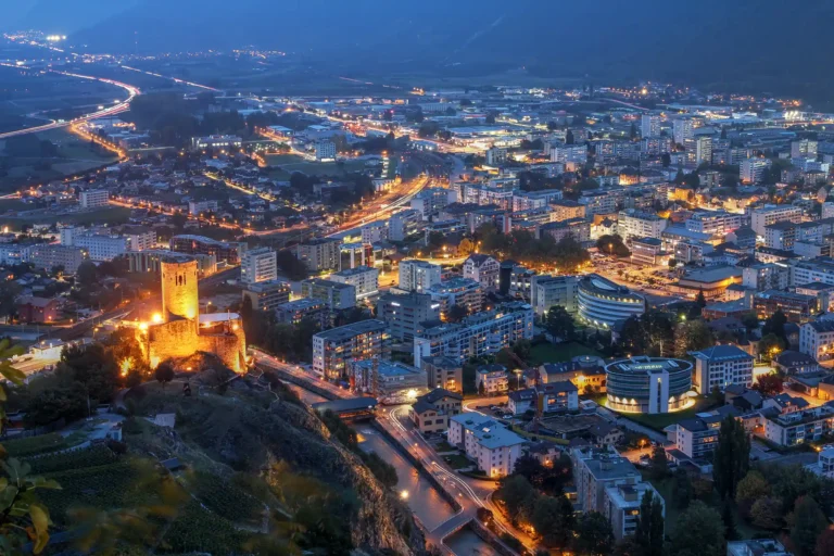 Martigny: A historic town in the Rhône Valley, renowned for its cultural heritage, museums, and picturesque landscapes.